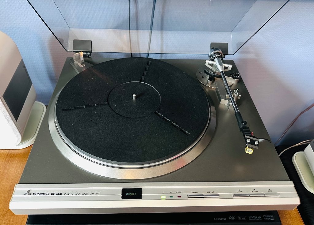 Mitsubishi DP-EC8 platenspeler, Audio, Tv en Foto, Platenspelers, Gebruikt, Automatisch, Platenspeler, Ophalen
