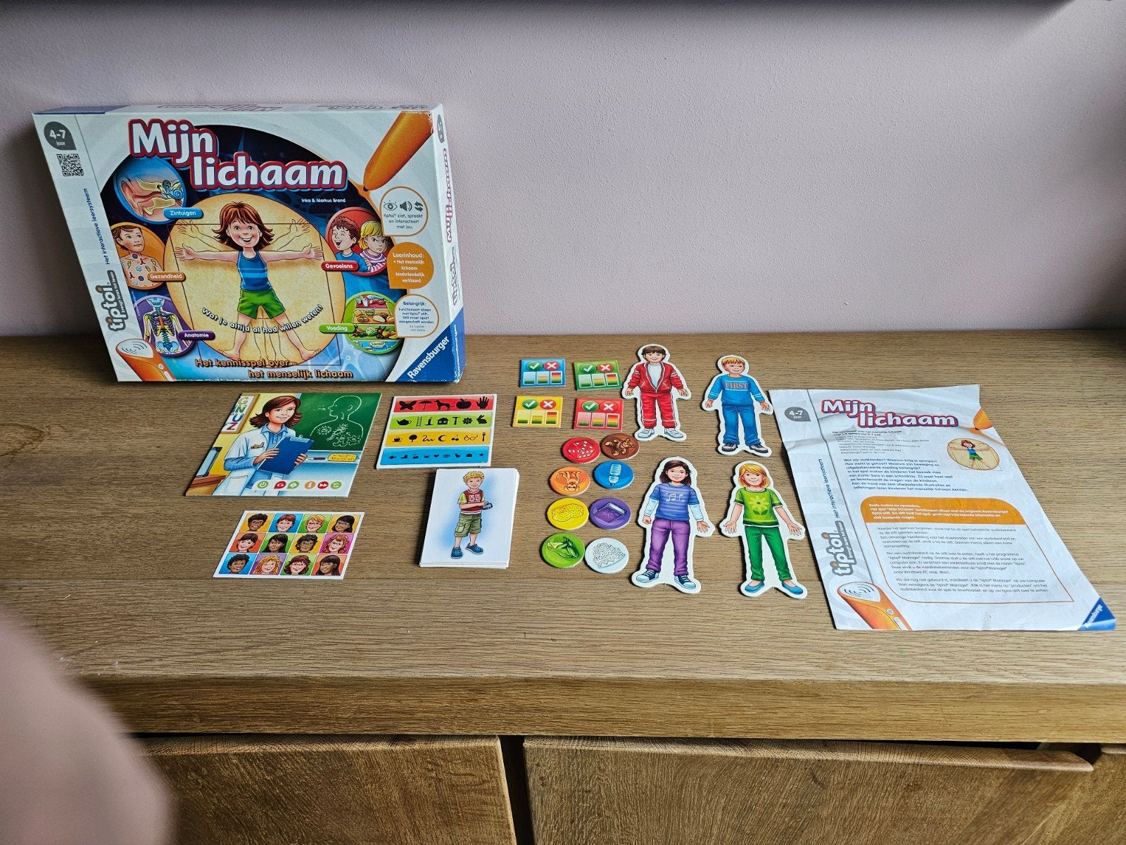 Tiptoi Mijn Lichaam - Interactief Leerplezier voor Kinderen, Ophalen of Verzenden, Zo goed als nieuw, Taal en Lezen, Met geluid
