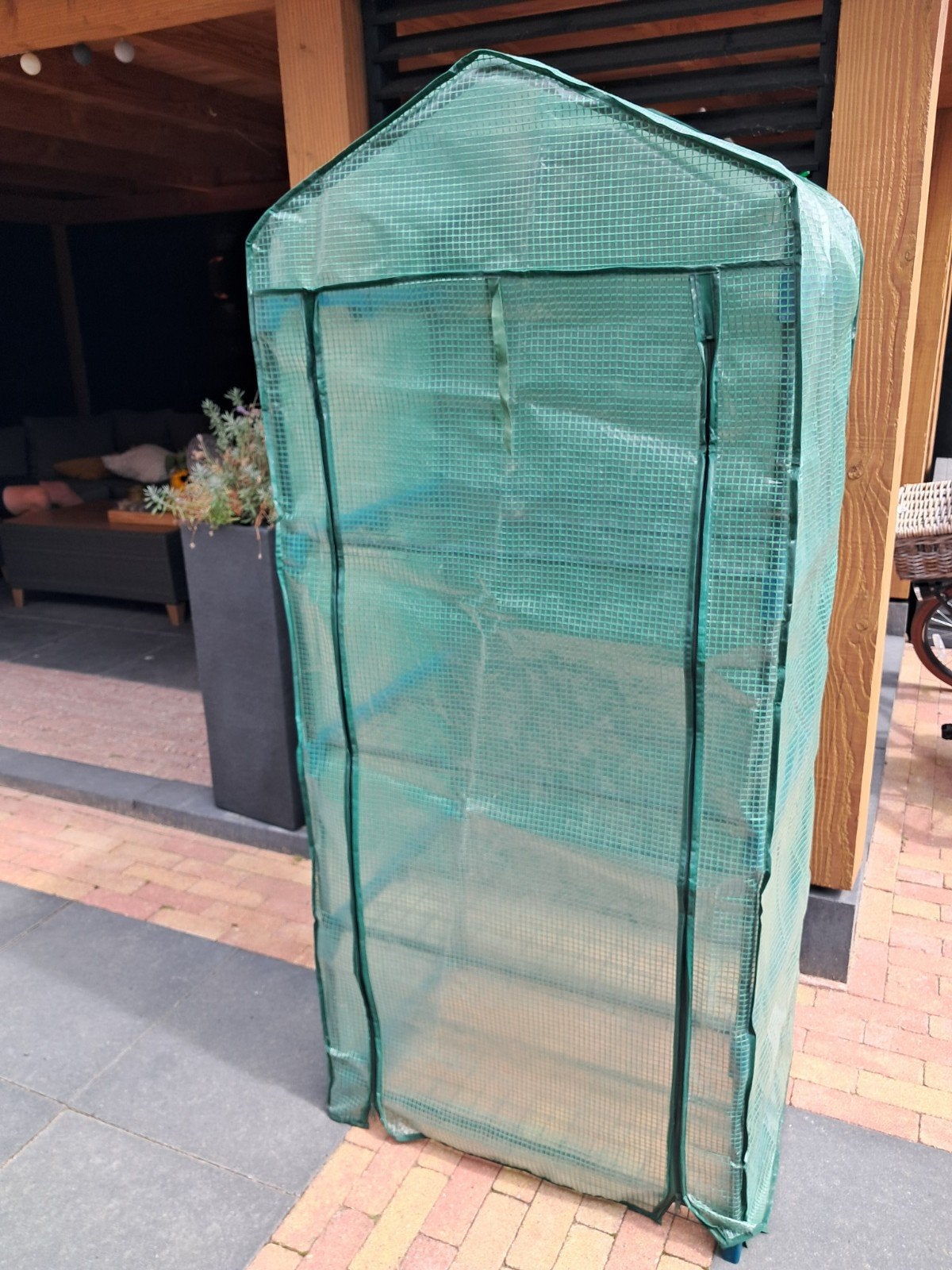Handige tuinkas, Tuin en Terras, Ophalen, Gebruikt, Metaal, Overige typen