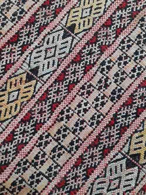 Kelim Tanger Marokko tribal berber 130/67 cm, Gebruikt, 100 tot 150 cm, Etten-Leur, DJT@dejuistetoon.eu
