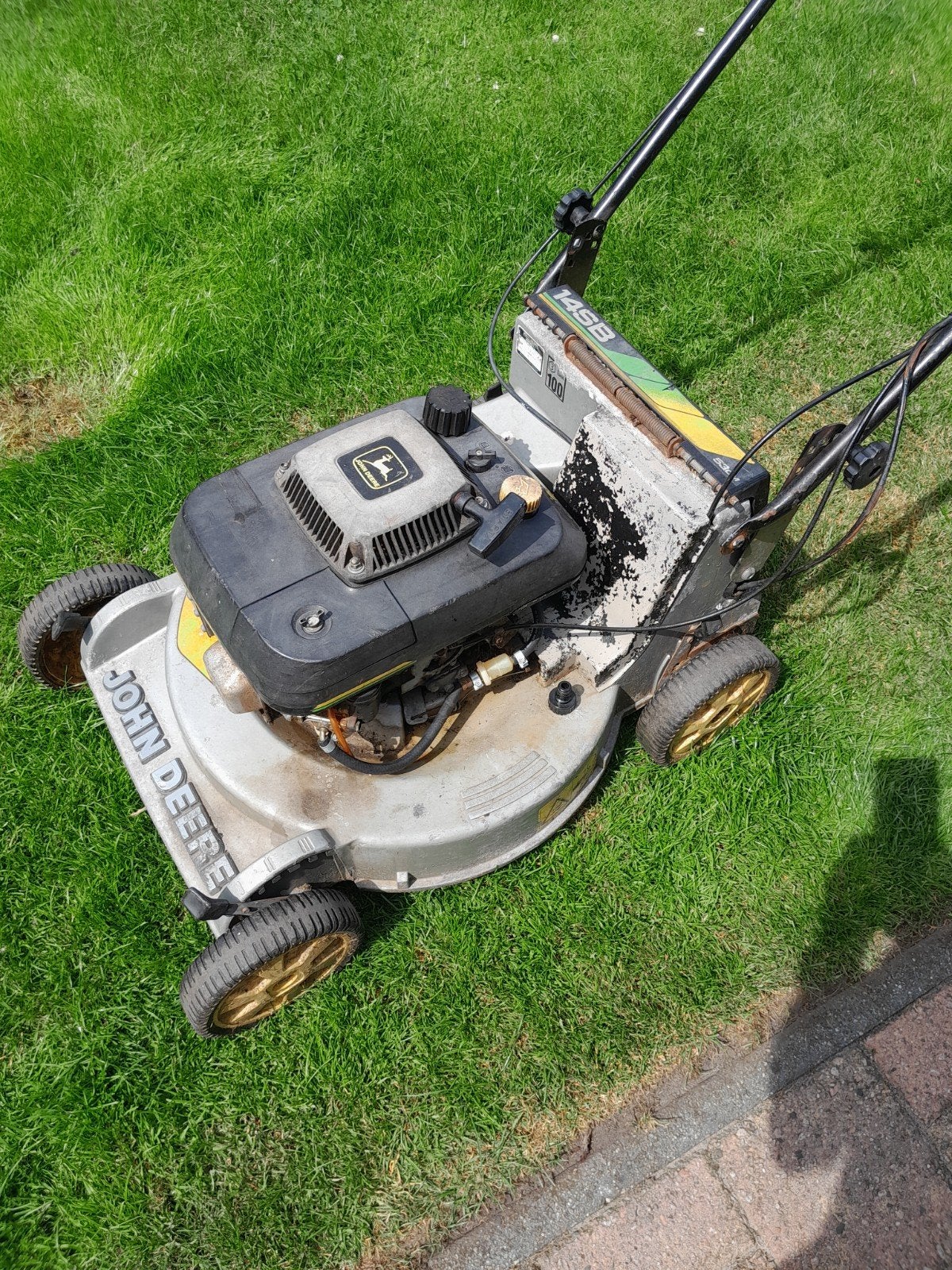 John deere 14SB  voor loop of sloop, Ophalen, Cirkelmaaier, Gebruikt, Versnellingen