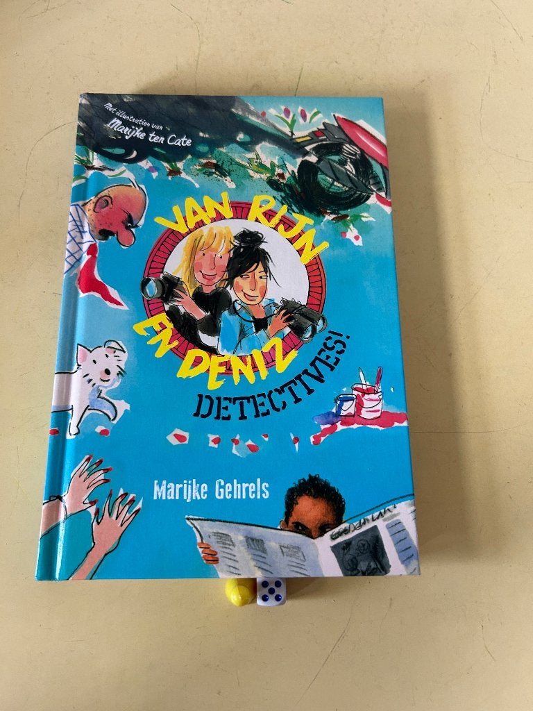 Kinderboek: Van Rijn en Deniz - Detectives! (Deel 1), Marijke Gehrels, Fictie algemeen, Ophalen of Verzenden, Zo goed als nieuw