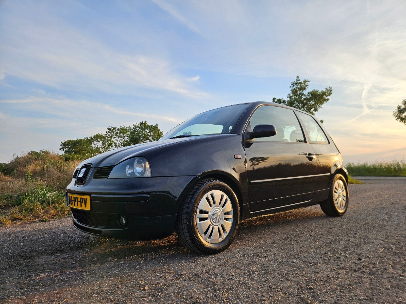 Nette Seat Arosa 1.4 16V Sport (101PK) met APK tot 5-2027!, Voorwielaandrijving, 4 stoelen, Zwart, Origineel Nederlands