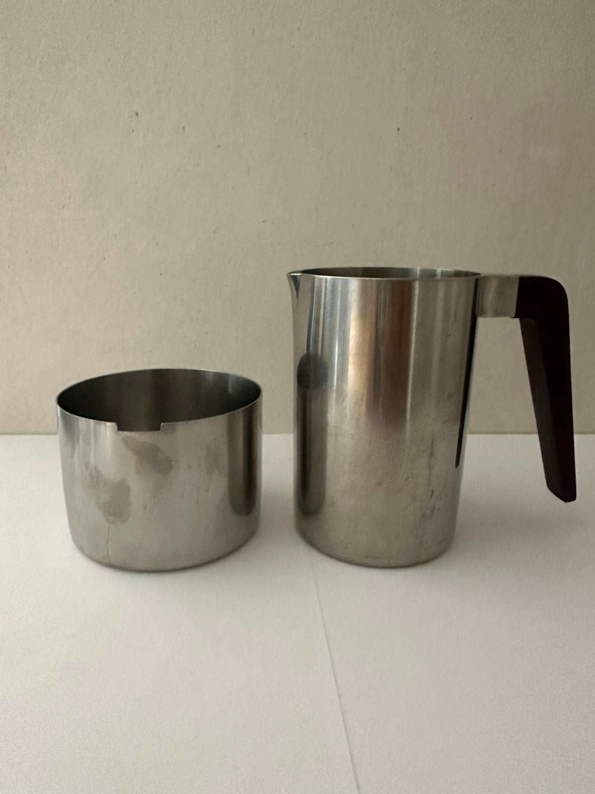 Gero Zilmeta melkkan en suikerschaaltje Dick Simonis 1962, Antiek en Kunst, Ophalen of Verzenden