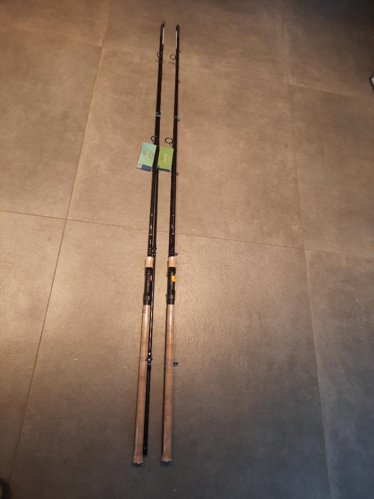 2x Korum Barbel 12' 2.5 lb, Ophalen of Verzenden, Nieuw, Werphengel