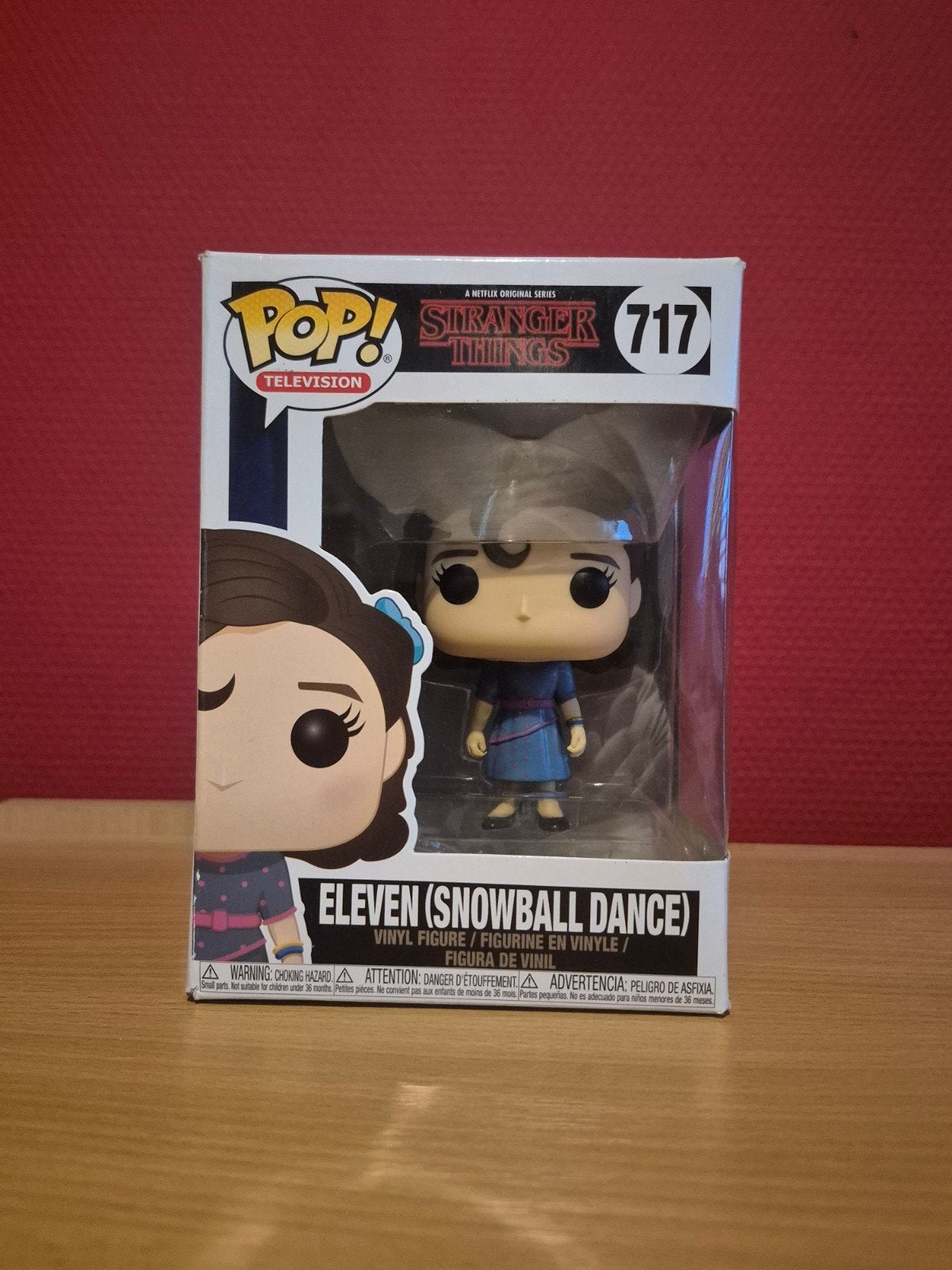 Eleven (Snowball dance) #717 vaulted Funko Pop (Stranger Thi, Ophalen of Verzenden, Gebruikt