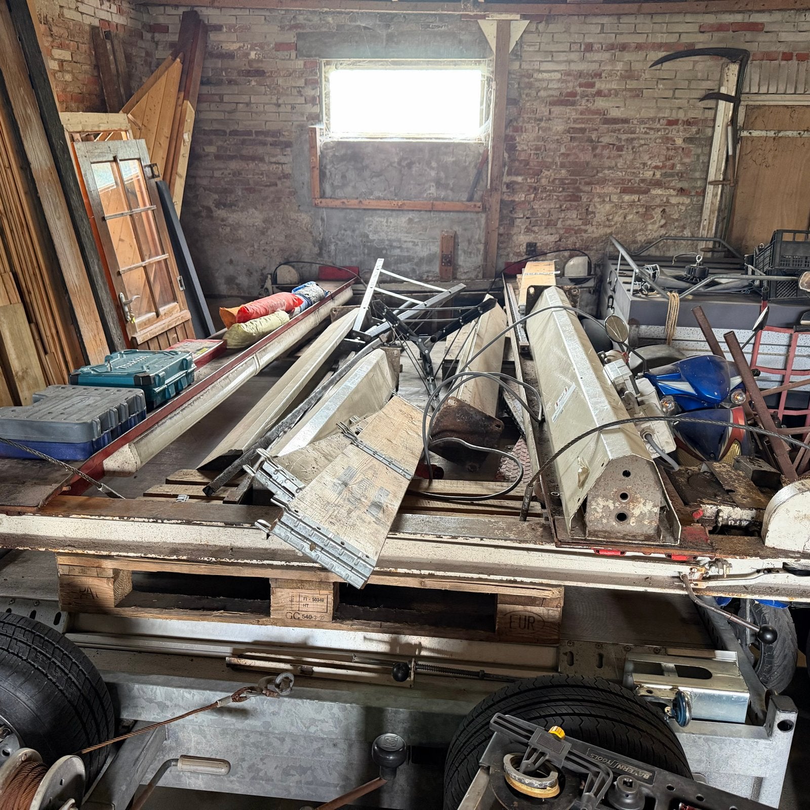 Koni 4 kolomshefbrug 3500kg, Auto diversen, Ophalen, Gebruikt
