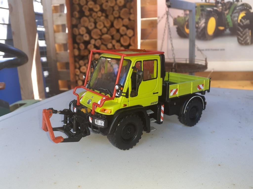 Unimog U400 1:32 CK Modellbau Edition, Ophalen of Verzenden, Zo goed als nieuw, Bus of Vrachtwagen, Overige merken