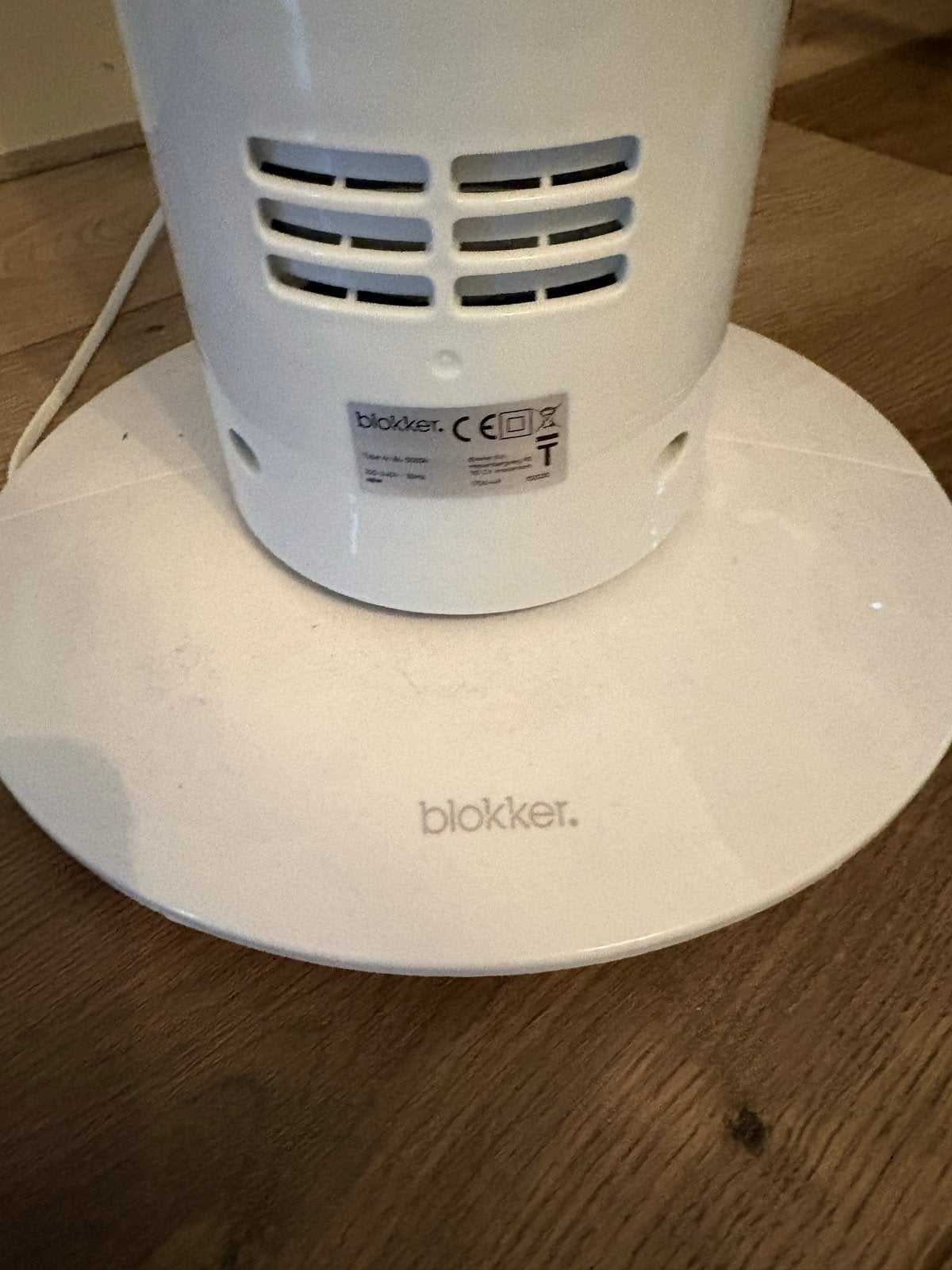 Blokker Torenventilator - Gebruikt, Witgoed en Apparatuur, Ventilatoren, Ophalen, Gebruikt, Torenventilator