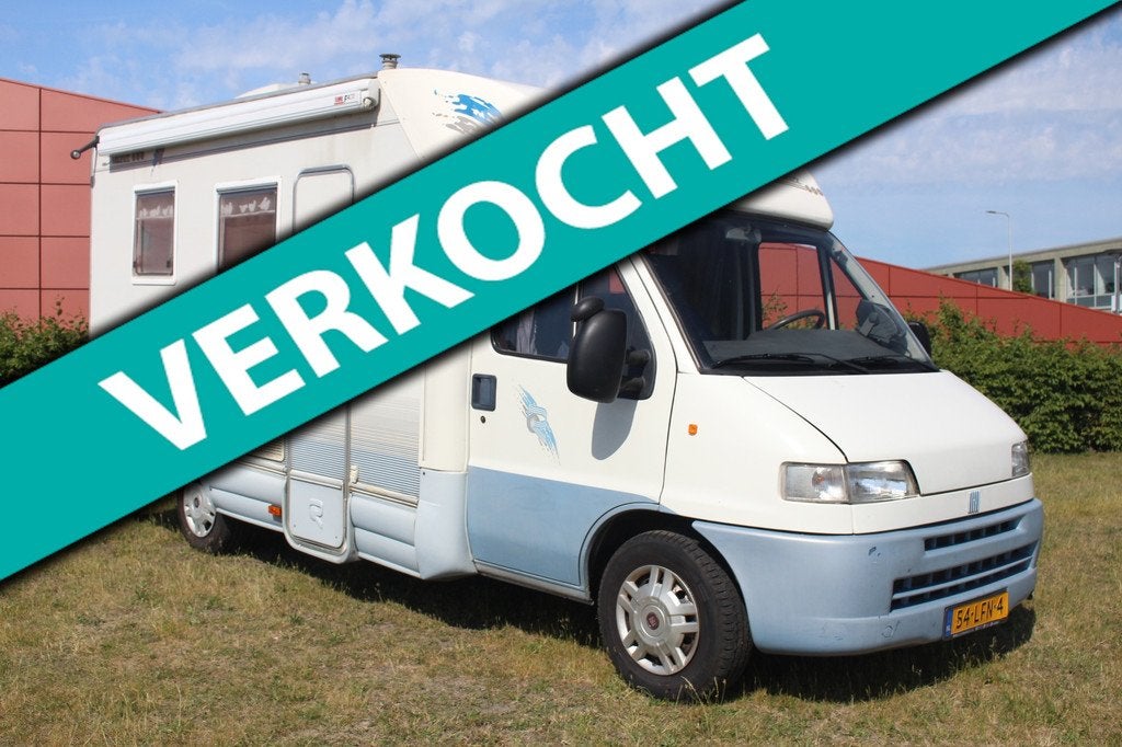 Rimor (bj 2000) Sailor 600, Frans bed, Nieuwe APK., Caravans en Kamperen, Campers, Bedrijf, 5 tot 6 meter, Half-integraal, 5 tot 6 meter