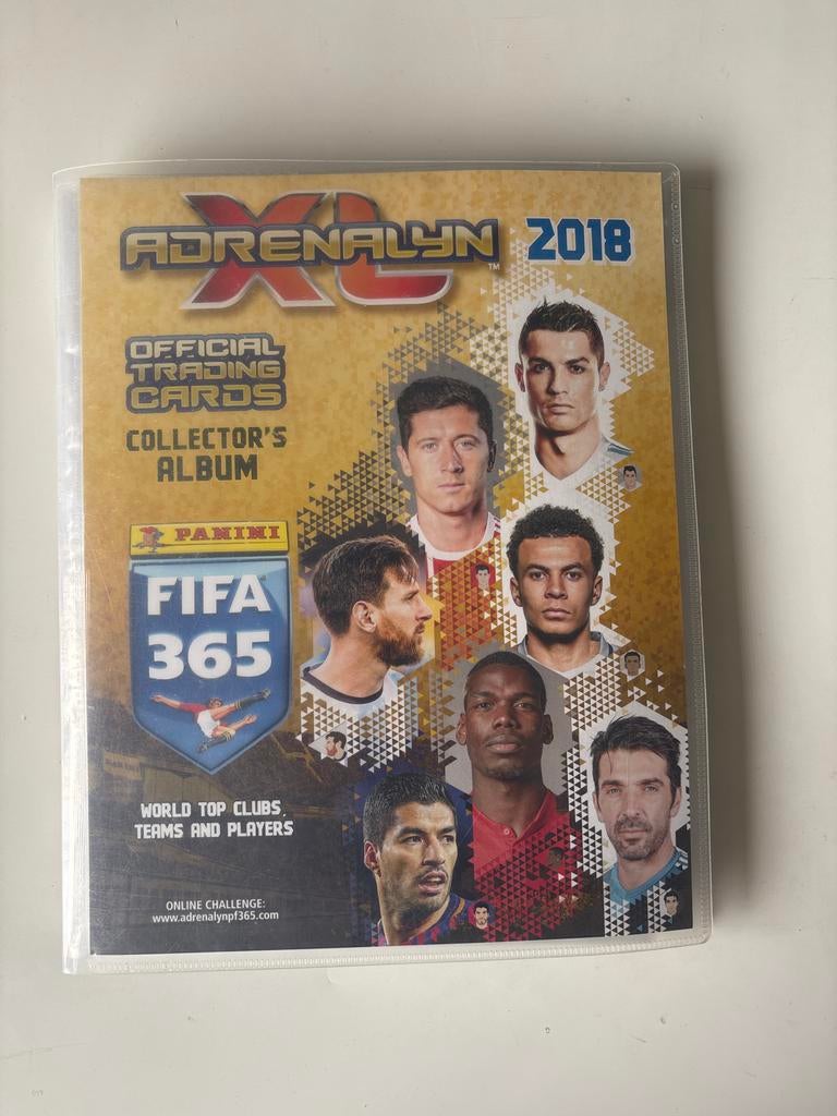Panini Adrenalyn XL FIFA 365 2018 Collector's Album, Ophalen of Verzenden, Zo goed als nieuw, Buitenlandse clubs, Spelerskaart