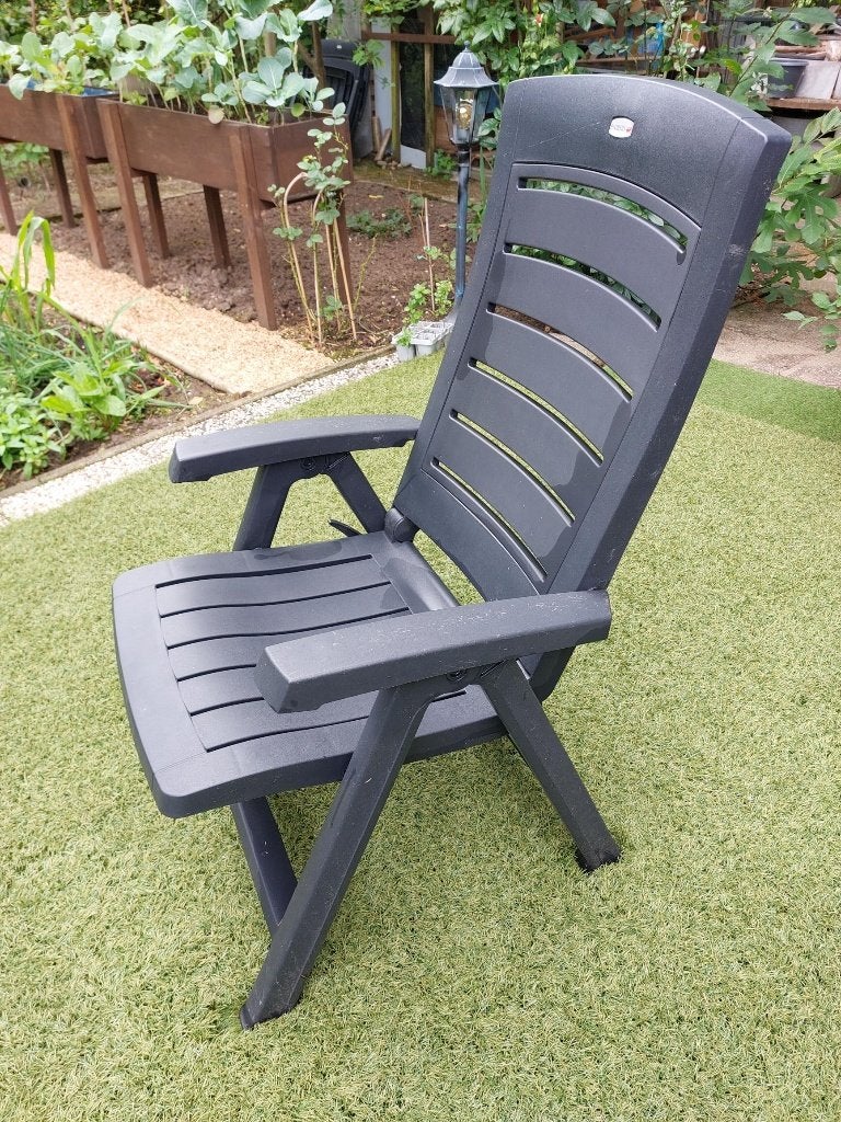 Tuinstoel AlliBert, Ophalen, Zo goed als nieuw, Kunststof