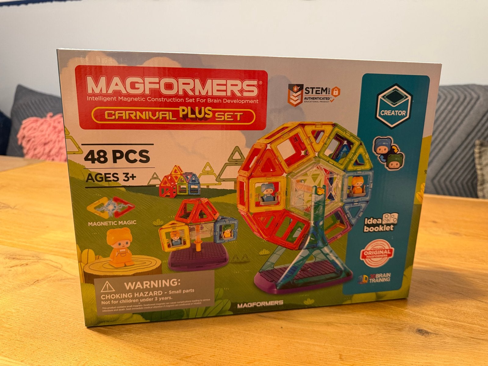 Magformers Carnival Plus Set - Nieuw in doos, Kinderen en Baby's, Ophalen of Verzenden, Nieuw, Overige merken