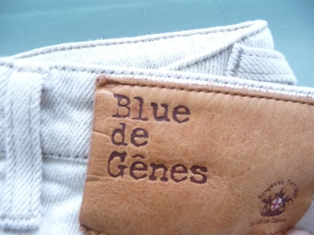 Italiaanse Blue de Genes jeans. Maat 32/32, Wit, W32 (confectie 46) of kleiner, Ophalen of Verzenden, Zo goed als nieuw