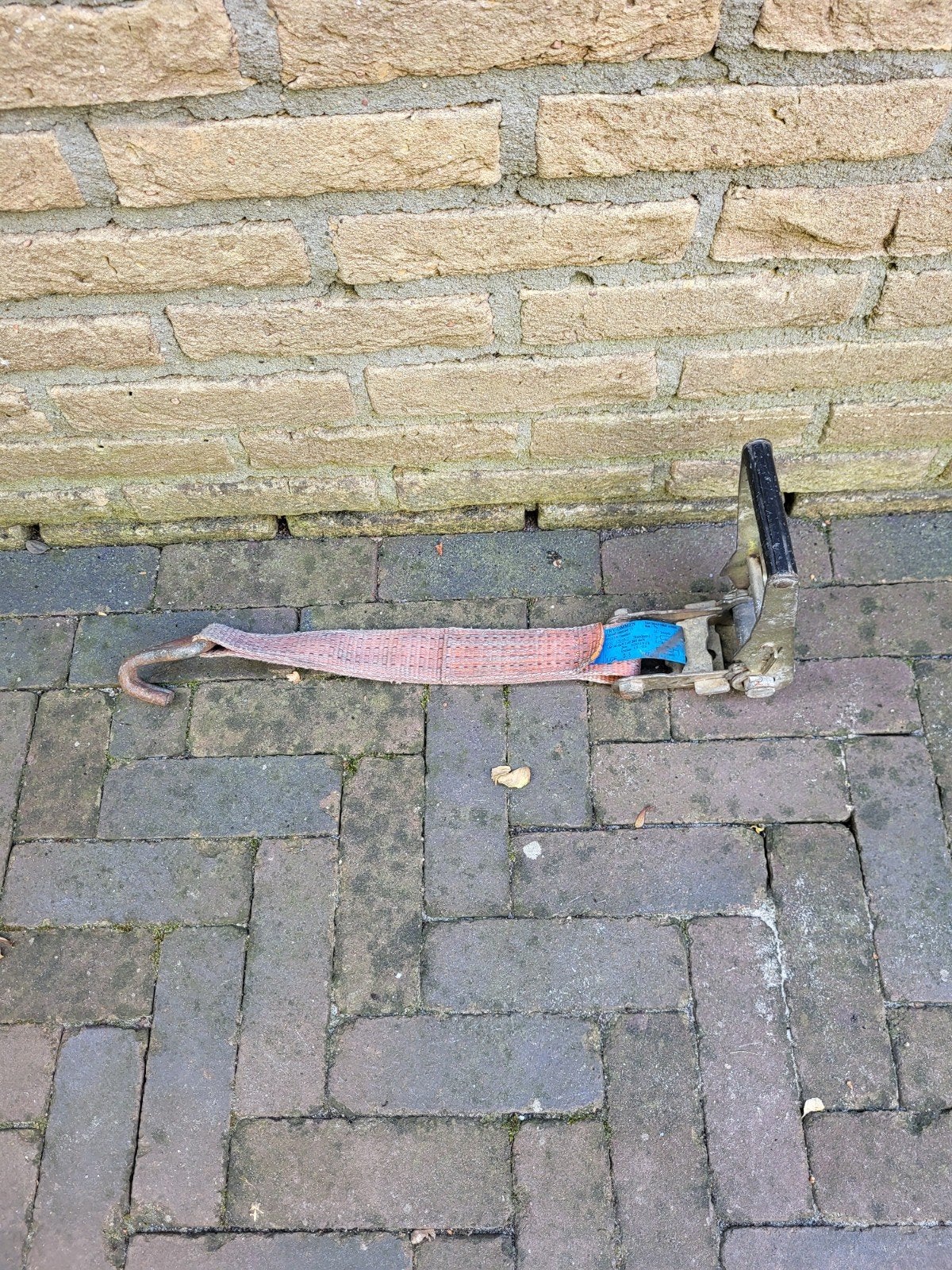 Sjorband met ratel voor zwaar materiaal, Ophalen of Verzenden, Gebruikt, Overige typen