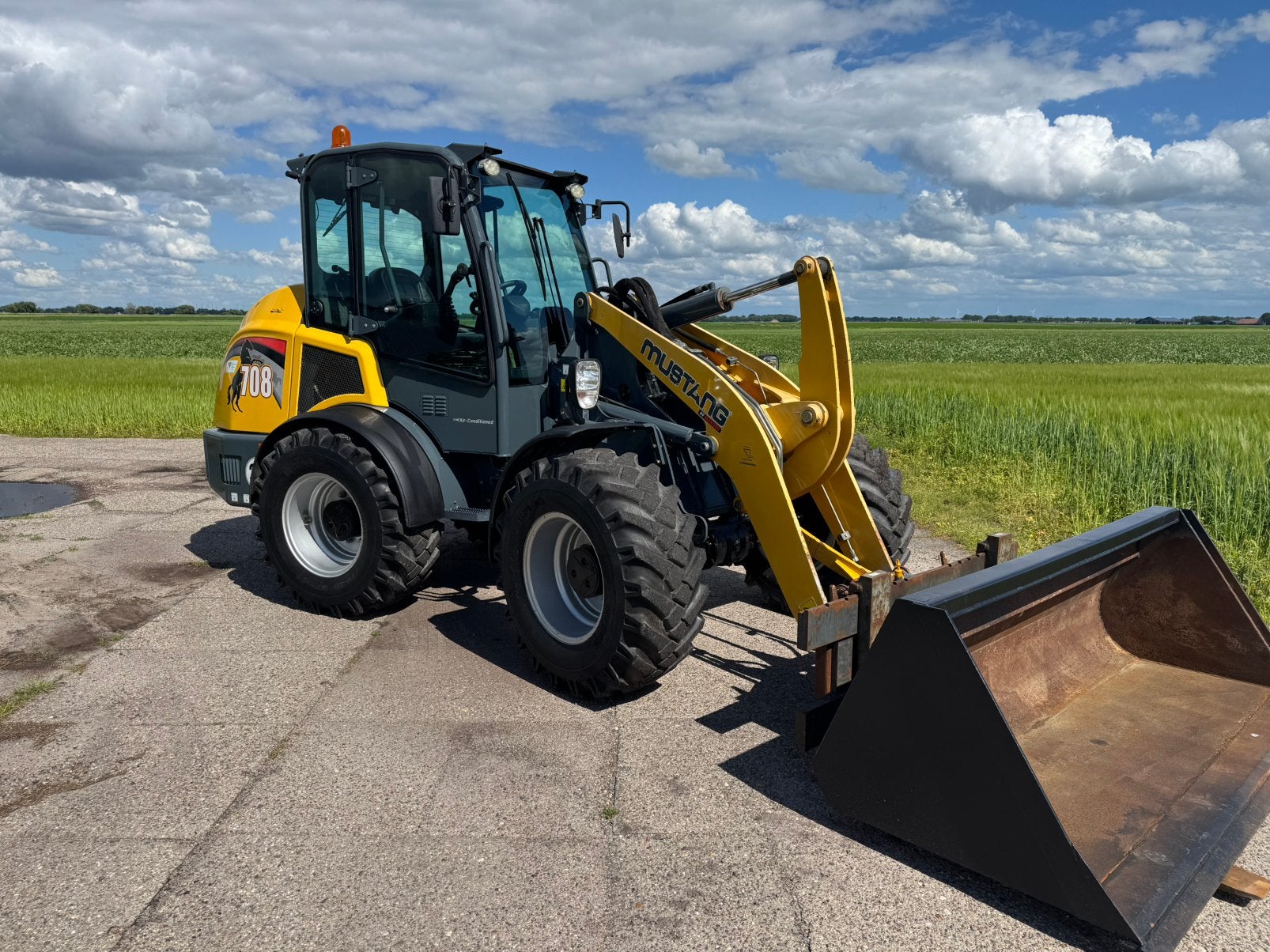 Mustang 708 manitou Shovel Minishovel 🦬 kracht patser, Ophalen, Wiellader of Shovel