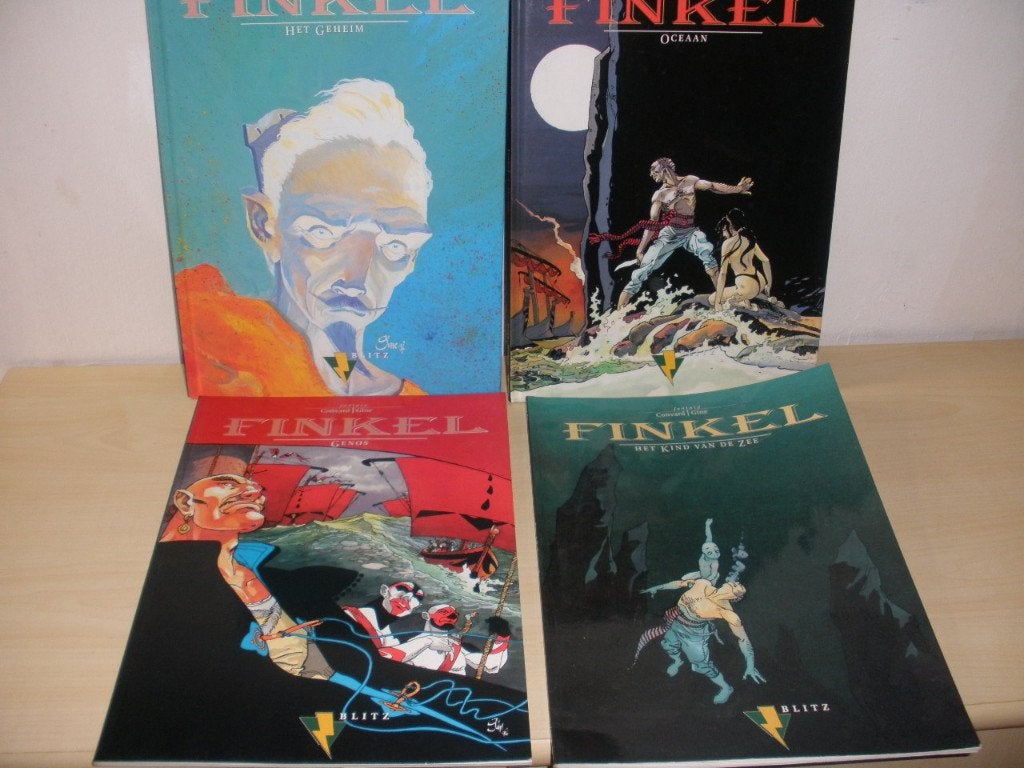 Finkel 4x, Boeken, Stripboeken, Convard - Gine, Meerdere stripboeken, Ophalen, Gelezen