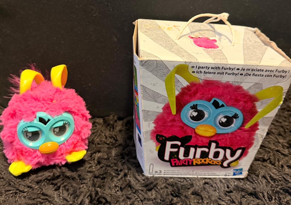 Furby Party Rockers Roze met Doos, Met doos, Overige merken, Overige karakters, Overige typen