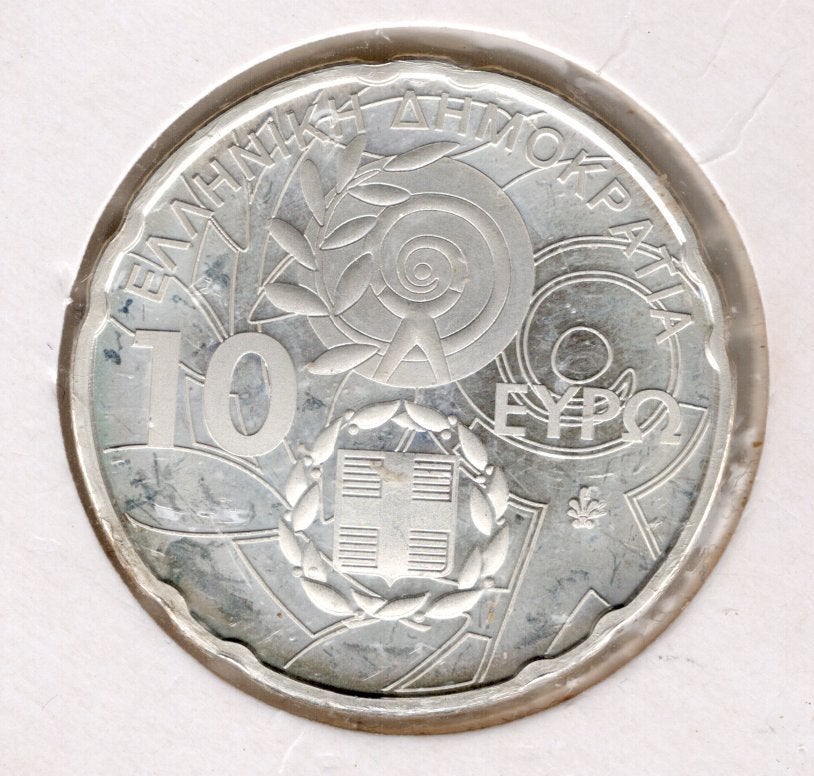 Griekenland 10 Euro zilver 2011 Speciale Olympische spelen, Verzenden, Griekenland, Zilver, 10 euro