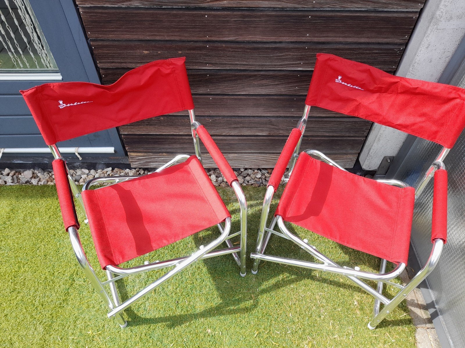 Isabella Campingstoelen - Rood (2 stuks), Ophalen, Gebruikt, Campingstoel