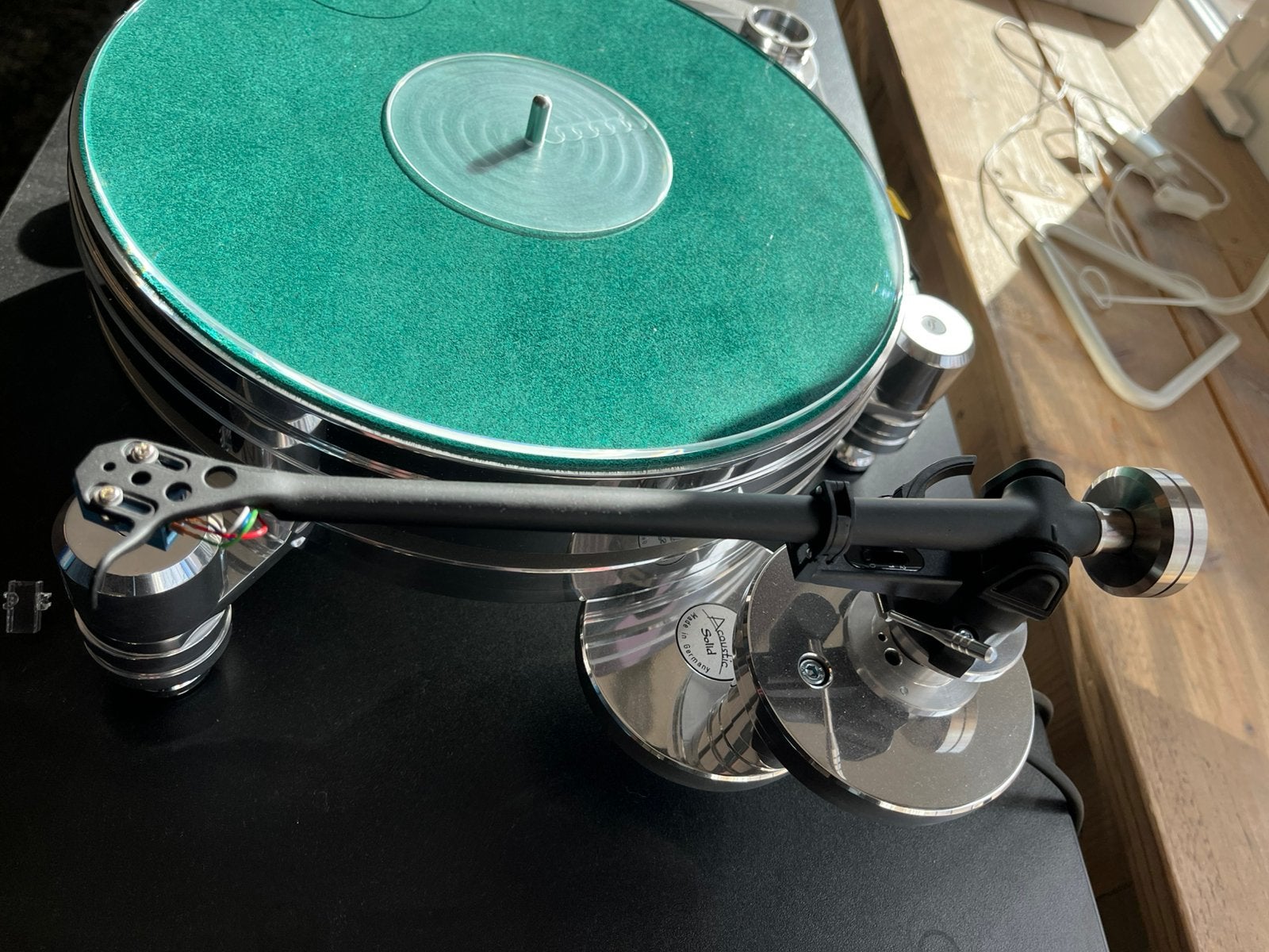 Acoustic Solid 311 Metall Platenspeler (Winkel leegverkoop), Nieuw, Acoustic Solid, Ophalen, Overige merken