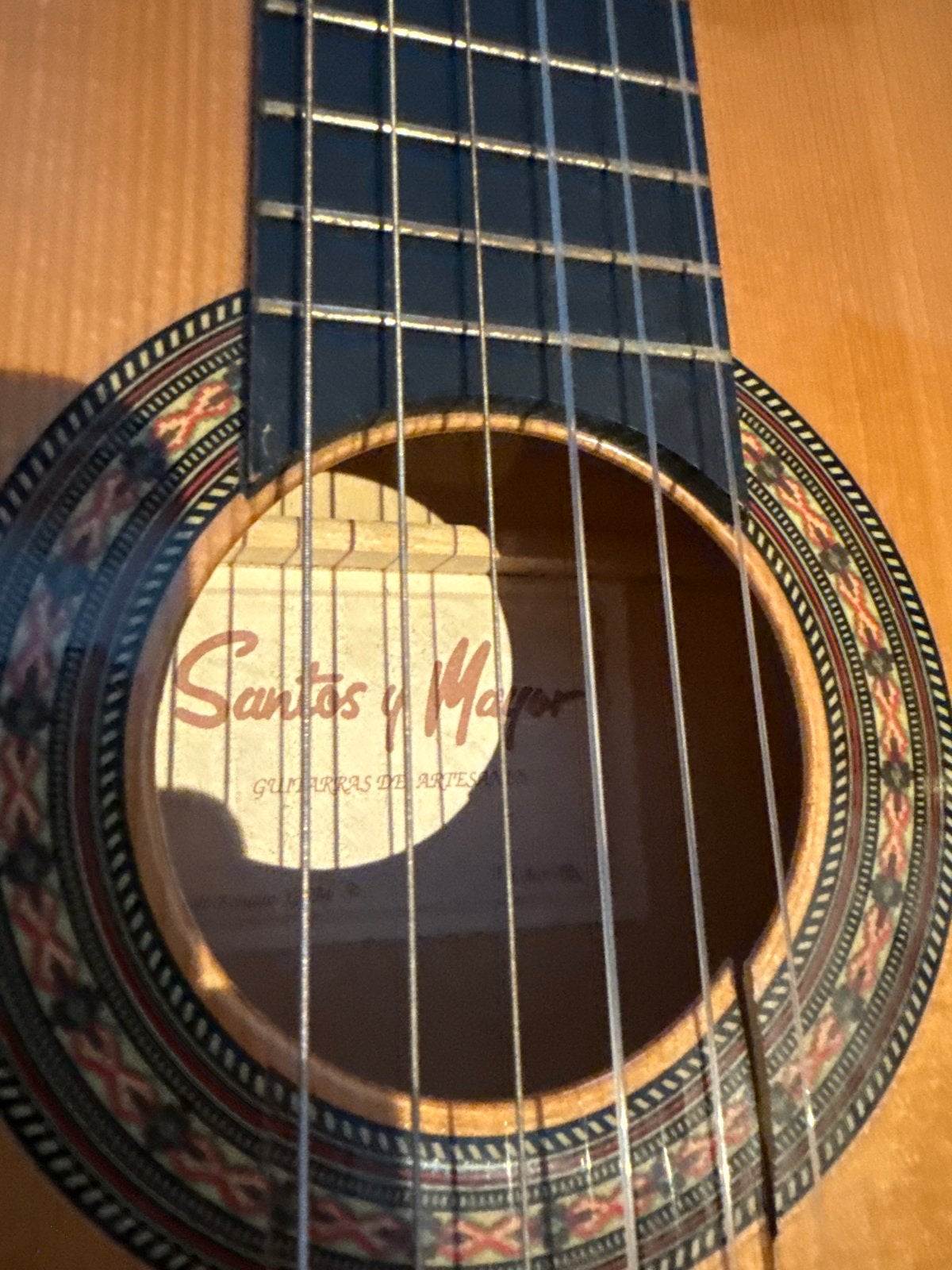 Santos y Mayor Klassieke Gitaar - Zo goed als nieuw, Muziek en Instrumenten, Ophalen, Zo goed als nieuw, Klassieke of Spaanse gitaar