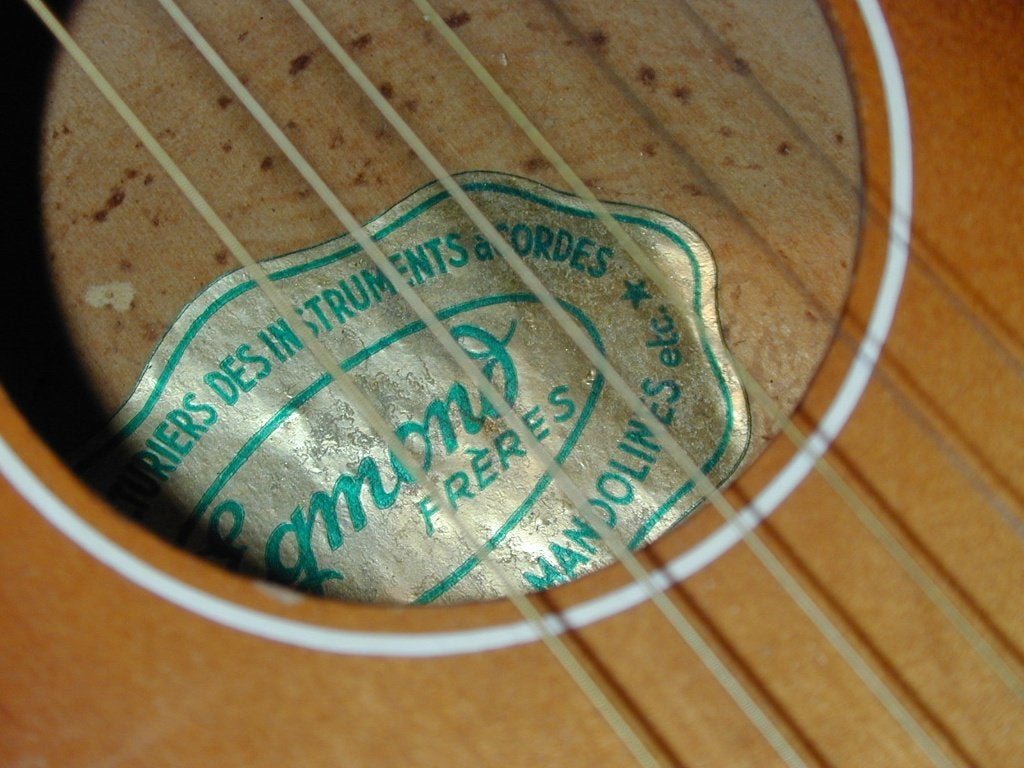 Egmond Frerres jaren 70  IZGS 3 /4 model. Export model., Muziek en Instrumenten, Ophalen, Zo goed als nieuw, Western- of Steelstringgitaar