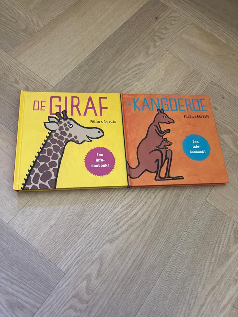 De Giraf & De Kangoeroe - Info-doeboeken, Ophalen, Zo goed als nieuw, Non-fictie
