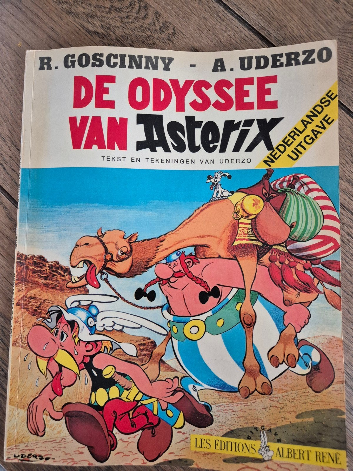 Asterix: De Odyssee - Nederlandse Uitgave, Eén stripboek, Ophalen, Gelezen, R. Goscinny - A. Uderzo