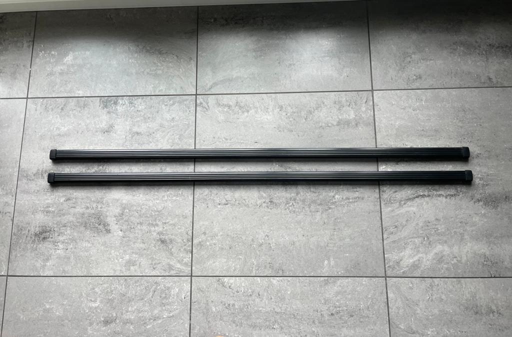 Thule Square bar EVO 135 cm dakdrager, Auto diversen, Dakdragers, Ophalen, Zo goed als nieuw