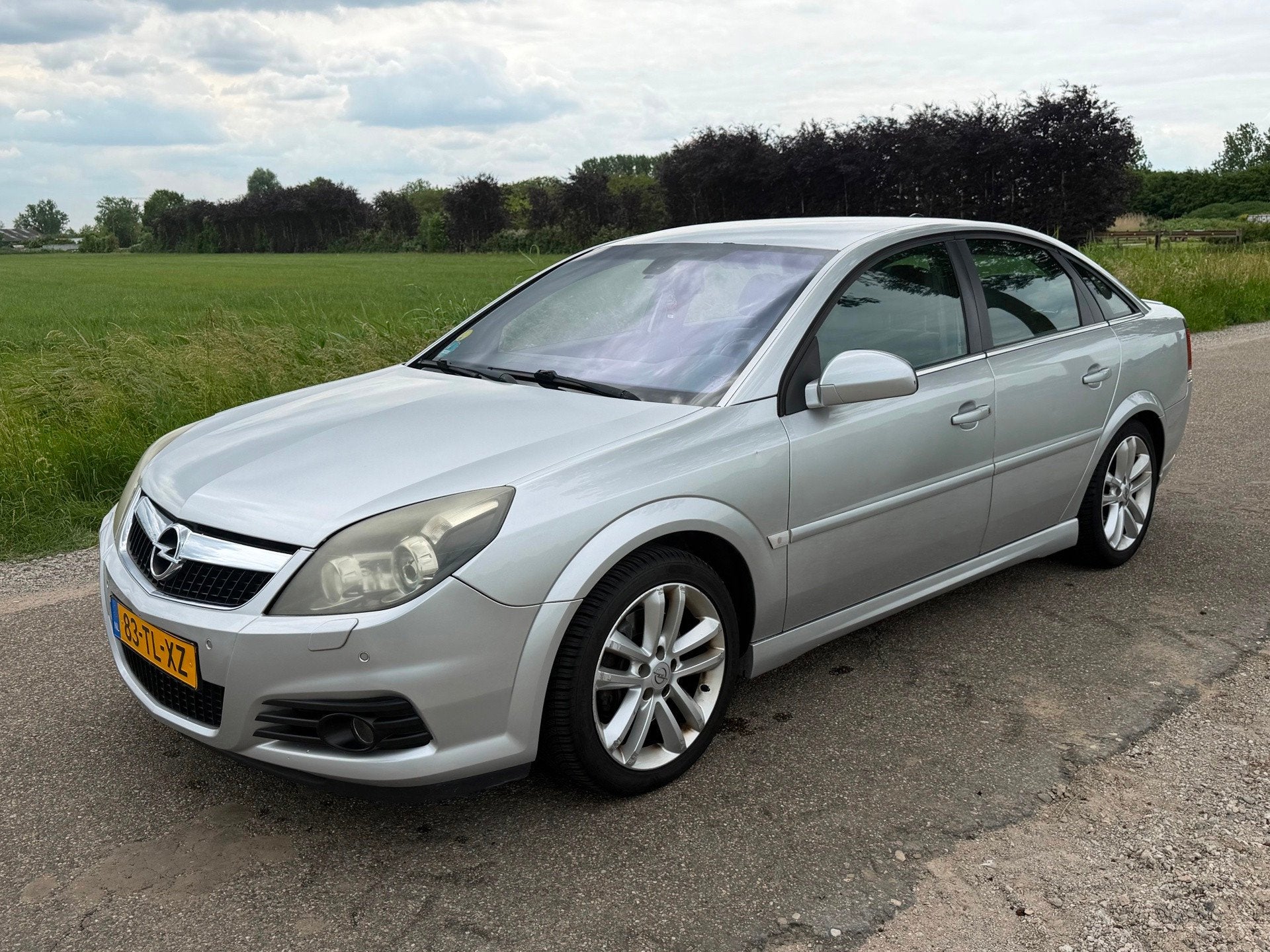 Opel Vectra GTS 2.8 V6 Sport AUT APK 11-2026 Airco Leder, Auto's, Opel, Gebruikt, Zwart, 1505 kg, Vectra