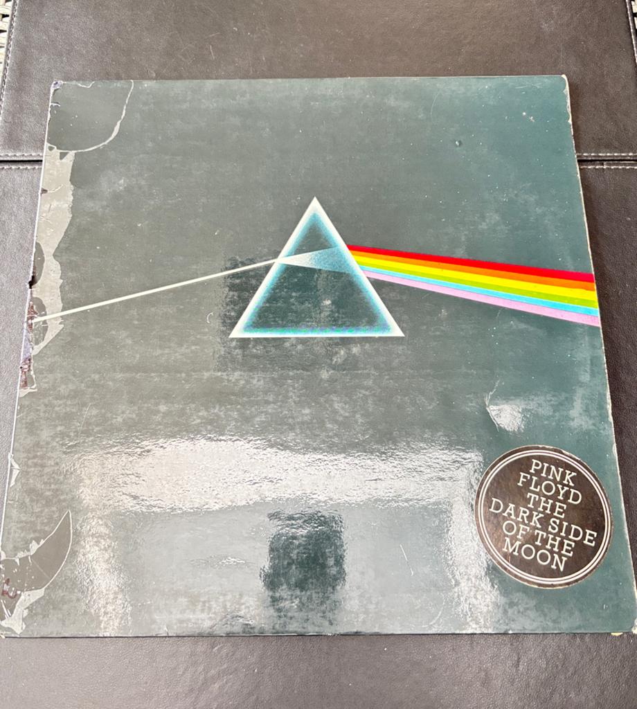 Pink Floyd - The Dark Side of the Moon LP (Originele Persing, Gebruikt, Originele persing, Ophalen of Verzenden, 1970 - 1979