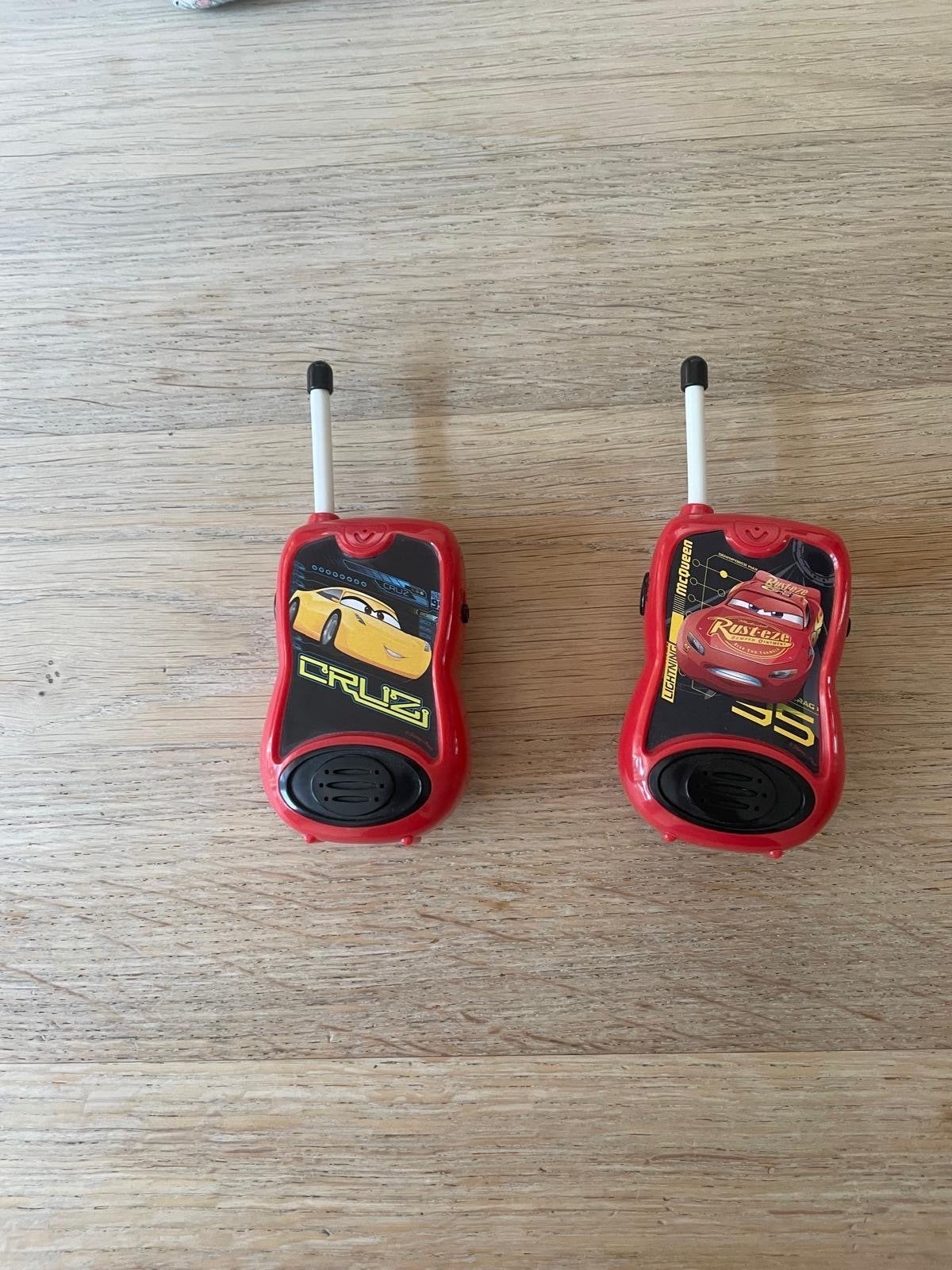 Cars Walkietalkies - 100m bereik, Ophalen, Gebruikt, Minder dan 2 km, Portofoon of Walkie-talkie