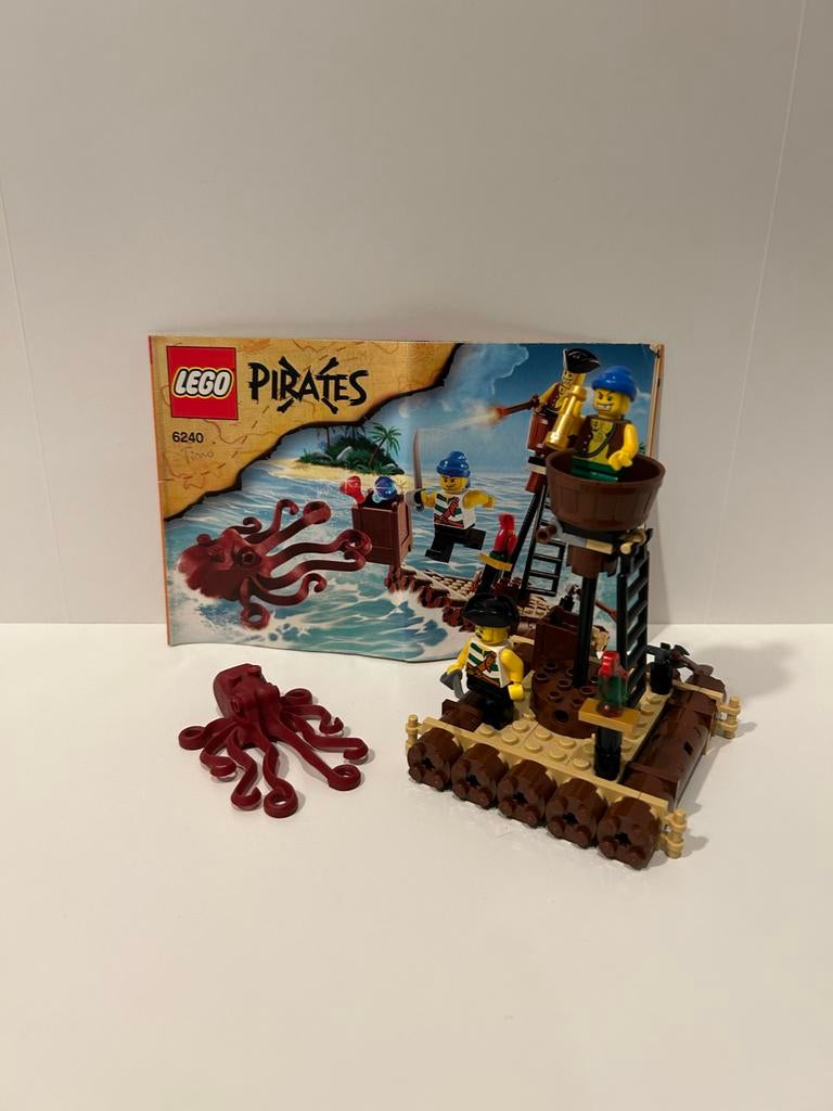 Lego Pirates 6240 - Kraak de Schatkist, Lego, Zo goed als nieuw, Compleet, Complete set