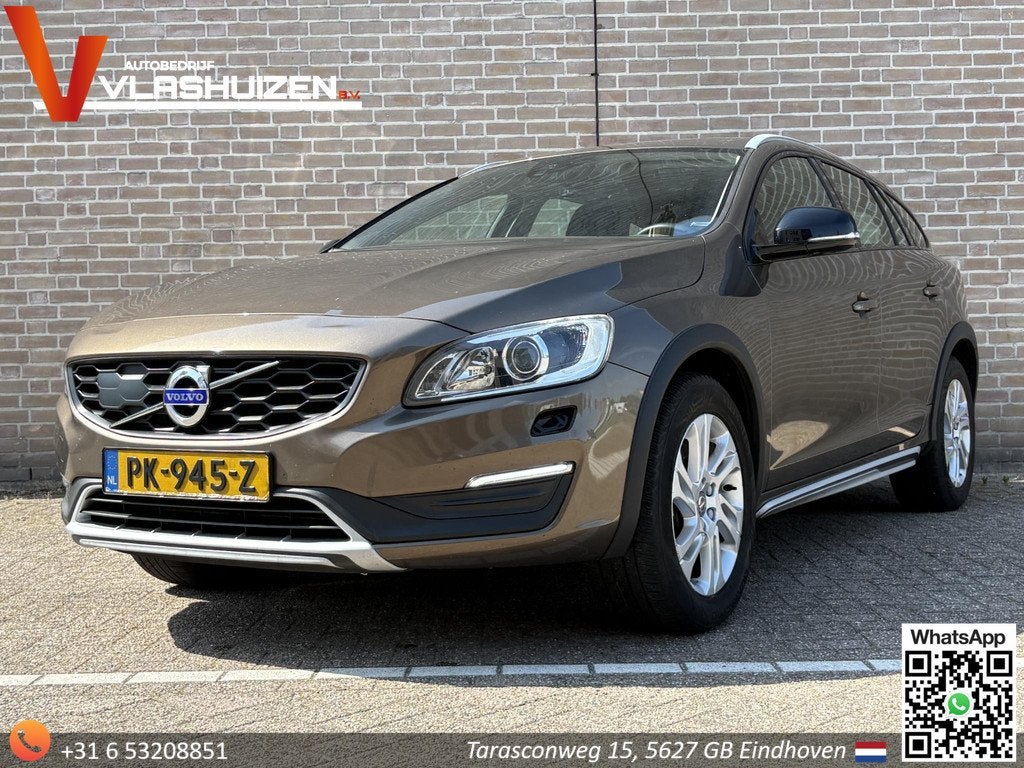 Volvo V60 Cross Country 2.0 D4 Polar+ | Climate | Cruise | N, Auto's, Volvo, Voorwielaandrijving, Leder en Stof, Origineel Nederlands