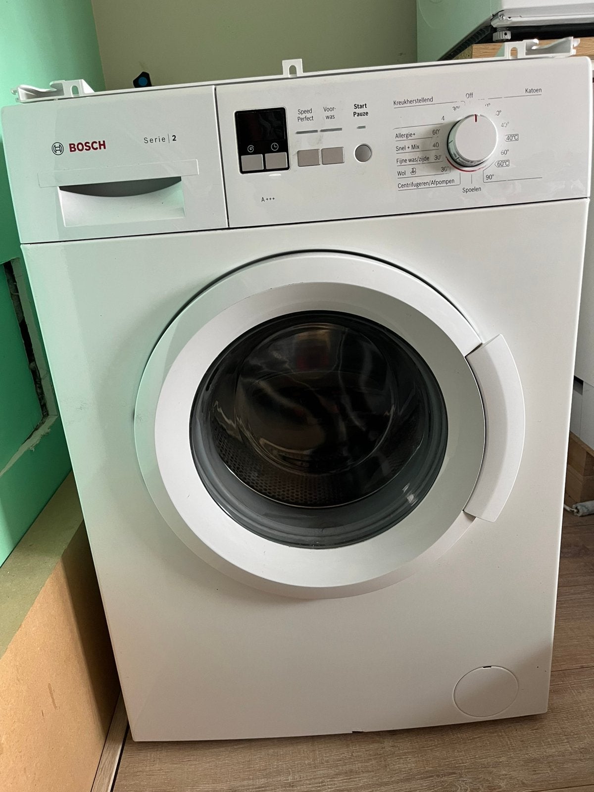 Wasmachine Bosch Serie 2 DEFECT/GRATIS, Witgoed en Apparatuur, Ophalen, Zo goed als nieuw, 85 tot 90 cm, 1200 tot 1600 toeren