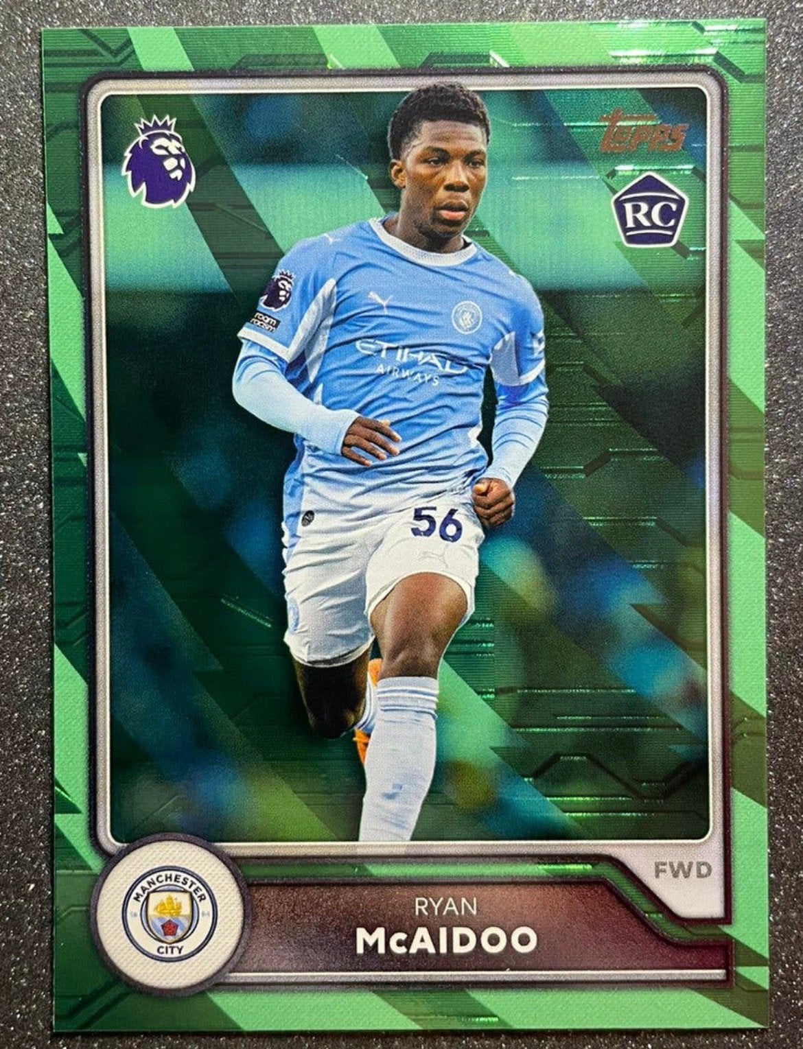 Topps Flagship Premier League 26/27 RC GREEN VOLTAGE McAIDOO, Verzenden, Zo goed als nieuw, Plaatje