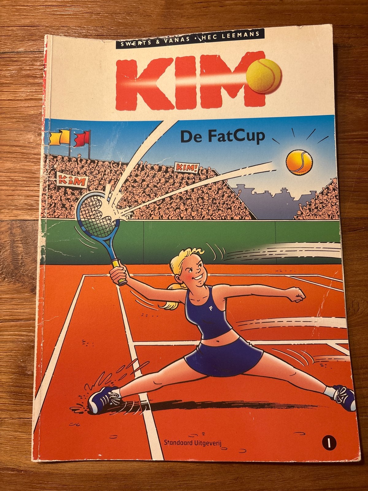 Kim - De FatCup - Stripboek, Eén stripboek, Ophalen of Verzenden, Gelezen