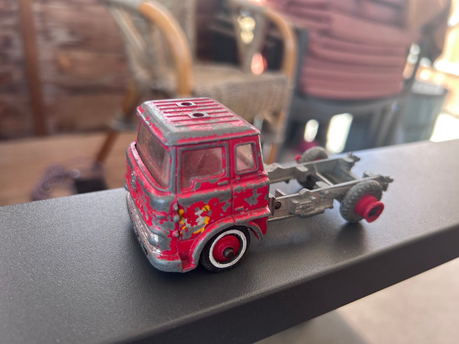 Dinky Toy Bedford, Ophalen of Verzenden, Zo goed als nieuw, Bus of Vrachtwagen, Dinky Toys