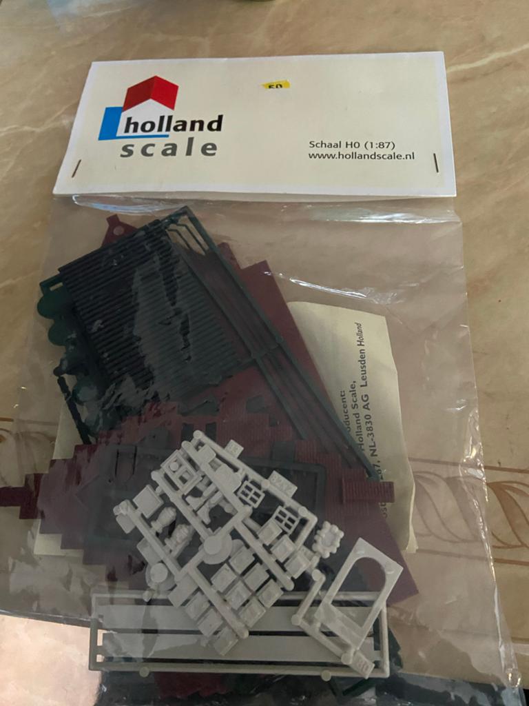 Holland Scale Pakhuis met trapgevel HO (1:87), Ophalen of Verzenden, Nieuw
