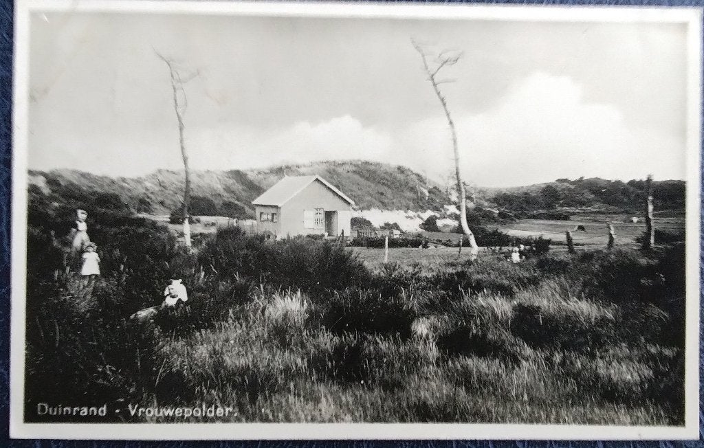 Vrouwenpolder, Duinrand. 1937 klf, Verzenden, 1920 tot 1940, Gelopen, Zeeland