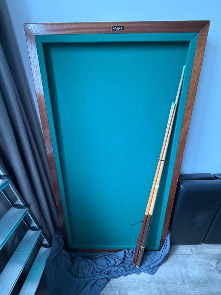 Homas Biljarttafel met Keuen en Ballen, Ophalen, Zo goed als nieuw, Biljarttafel