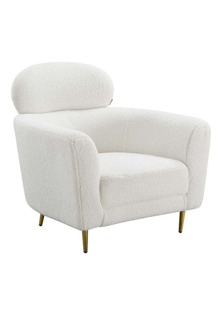 OHNO Furniture Orleans - Teddy Fauteuil - Wit, Niet ingevuld, Niet ingevuld, Nieuw, Ophalen of Verzenden