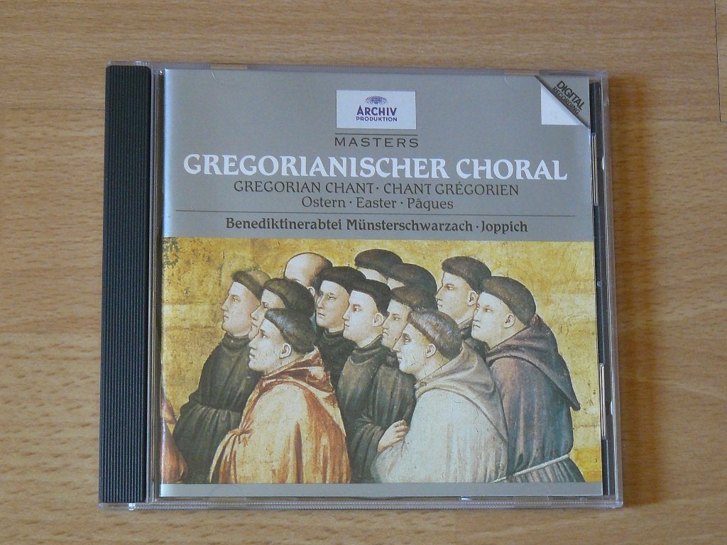 CD Gregorianischer Choral , Ostern Easter Paques , Joppich, Verzenden, Classicisme, Gebruikt, Overige typen