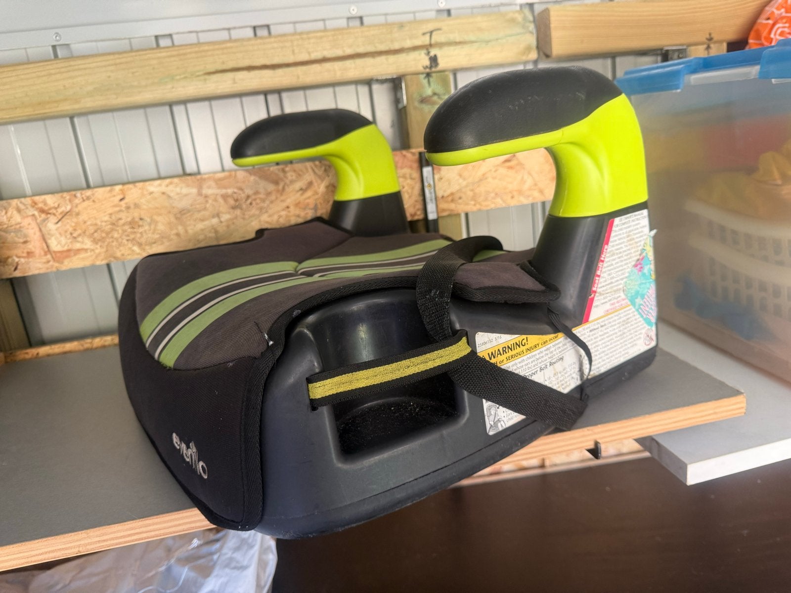 Evenflo zitverhoger - Comfortabel en veilig, Kinderen en Baby's, Overige merken, 15 t/m 36 kg, Ophalen of Verzenden, Gebruikt