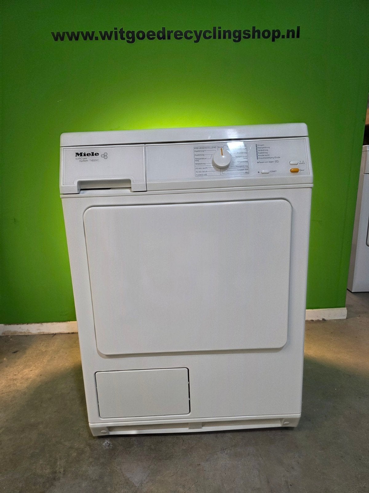Miele SoftCare System T4223C Condensdroger Refurbished, Ophalen, 6 tot 8 kg, Info@miele.com, Refurbished