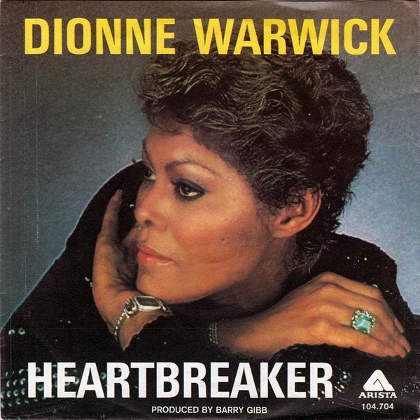 Dionne Warwick: Heartbreaker / I can't see anything but you, Gebruikt, 7 inch, Ophalen of Verzenden, Fotohoes