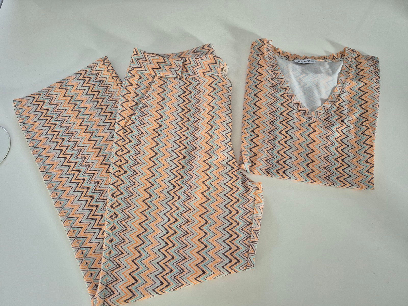 Maicazz & Zizo Travelstof Set XXL/44 Zomerse Kleuren, Meerkleurig, Maat 46/48 (XL) of groter, Ophalen of Verzenden, Zo goed als nieuw