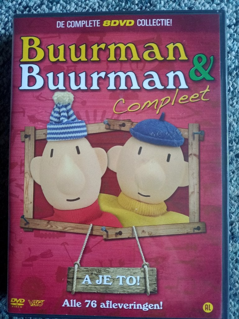 Buurman & Buurman Compleet - De Complete 8DVD Collectie, Cd's en Dvd's, Alle leeftijden, Poppen, Tv-serie, Zo goed als nieuw