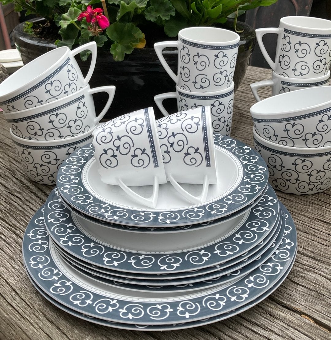 Mepal servies Norton chique buitenservies,, Ophalen of Verzenden, Zo goed als nieuw
